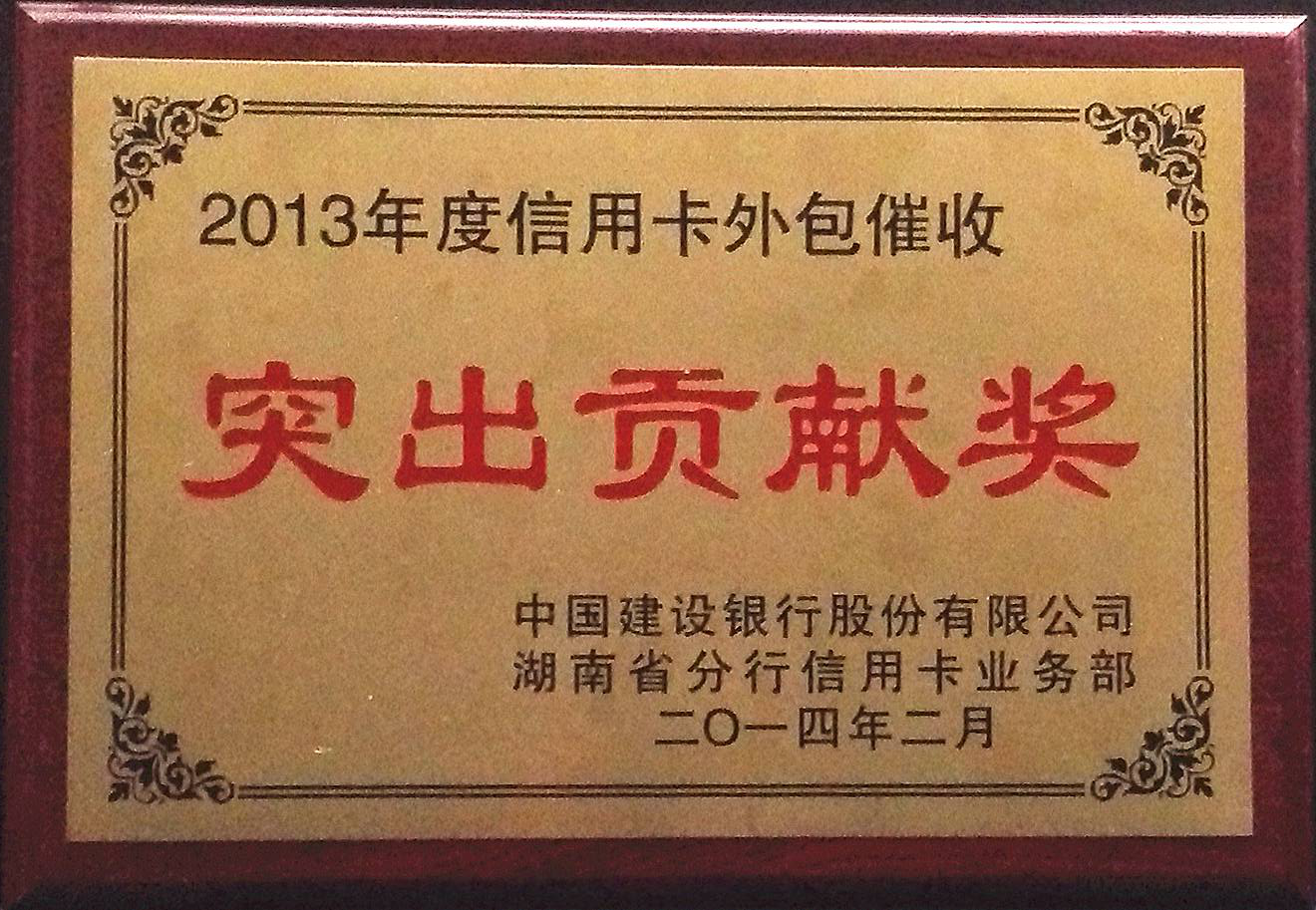 2013信用卡委外催收突出贡献奖.png